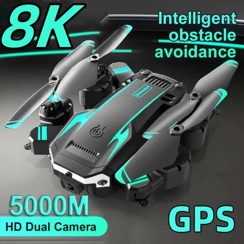 

5G Helicopter HD Photography 8K Quadrotor Photography Toy Drone New GPS RC Aerial Aerial 5000M Distance Professional Folding