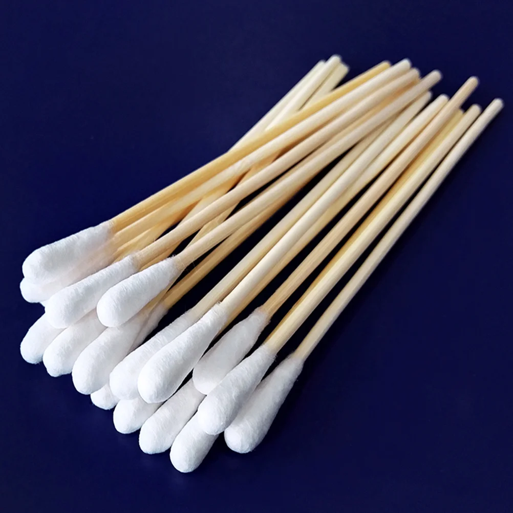 

Swabs Cotton Cleaning Stick Sponge Cleanroom Swab Oral Care Microfiber Free Printhead Fiber Optic Lint