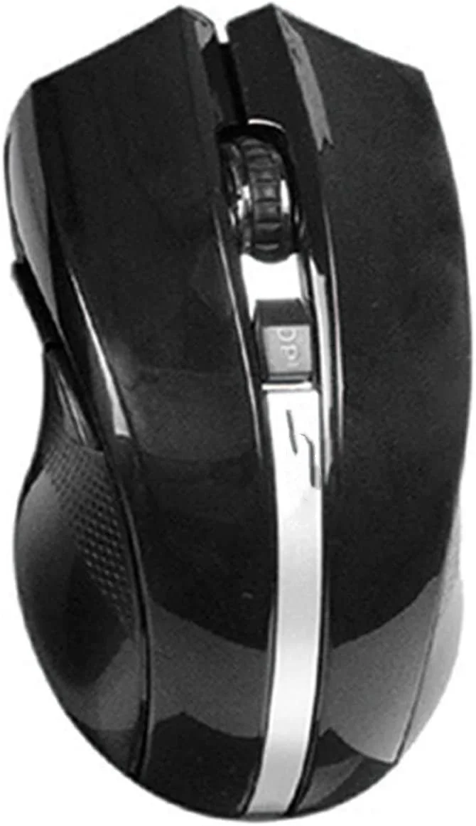 

K-W40 Kit E Mouse Sem Fio, Preto, Amarelo, Grande