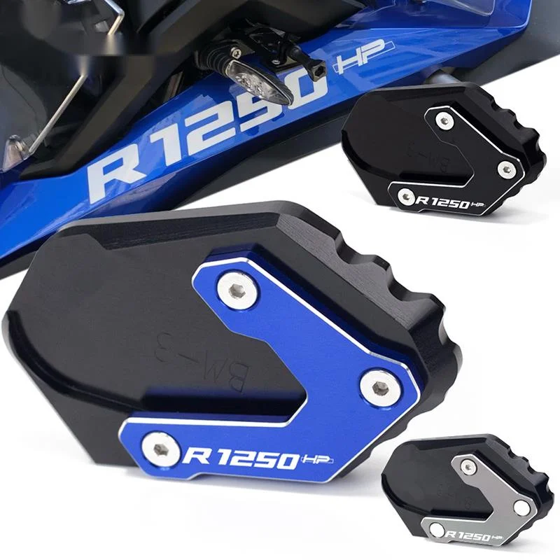 

For BMW R1250GS R 1250 GS HP R1250 GS Adv. Adventure low suspension CNC Kickstand Side Stand Vergroter Plaat Extension Pad -2022