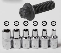1pc socket adapter 14 e type torx wrench socket torque spanner ratchet sockets crv car repair tool e4 e5 e6 e7 e8 e10
