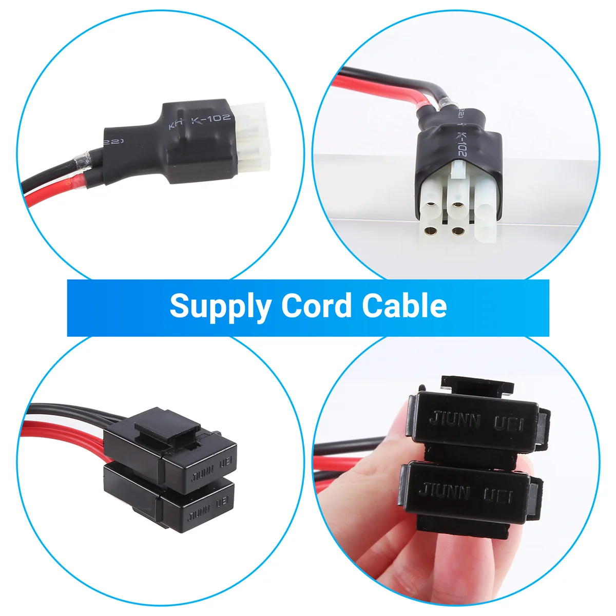 30A 1 м предохранитель 6-контактный короткий волновой кабель питания для Yaesu FT-857D