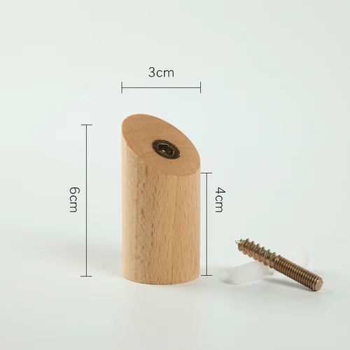 

Деревянная вешалка с крючком