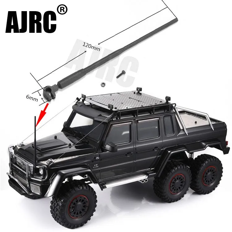 

For Trax Trx-4 G500 Trx-6 G63 Front Antenna Simulation Front Signal Cable 1/10 Rc Tracked Rc Car Parts