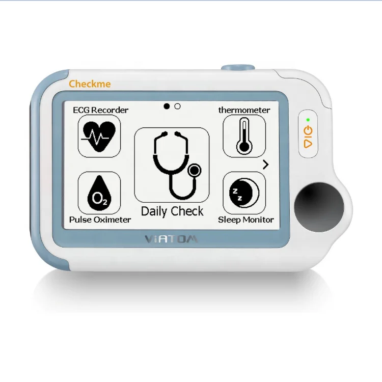 

Viatom Checkme Pro Doctor ECG Holter Machine цифровой EKG NIBP SpO2 Монитор пульса