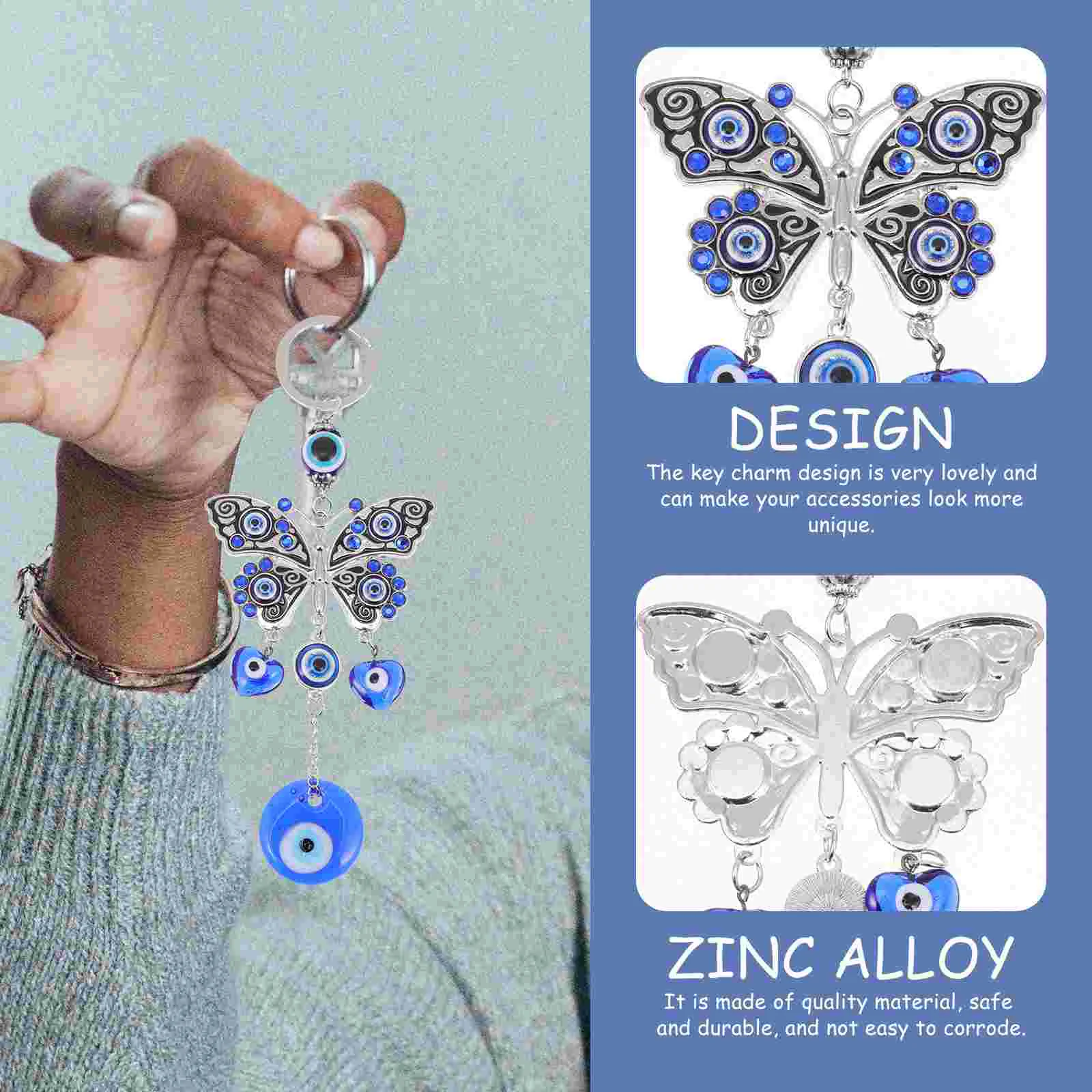 

Keychain Beautiful Exquisite Stylish Key Charm Key Holder Key Ring Hanging Decoration