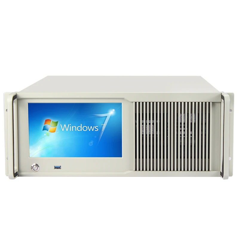 

4U rackmount server chassis with LCD display