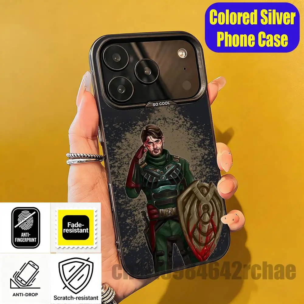 Чехол для телефона For Soldier Boy t-the b-boys для iPhone 15, 12, 11, 14, 13, 16, 17, E, Max, Plus, Air, Pro, Mini, индивидуальный цвет, серебристый (art.: 3920daee09c04) - 3920daee09c04