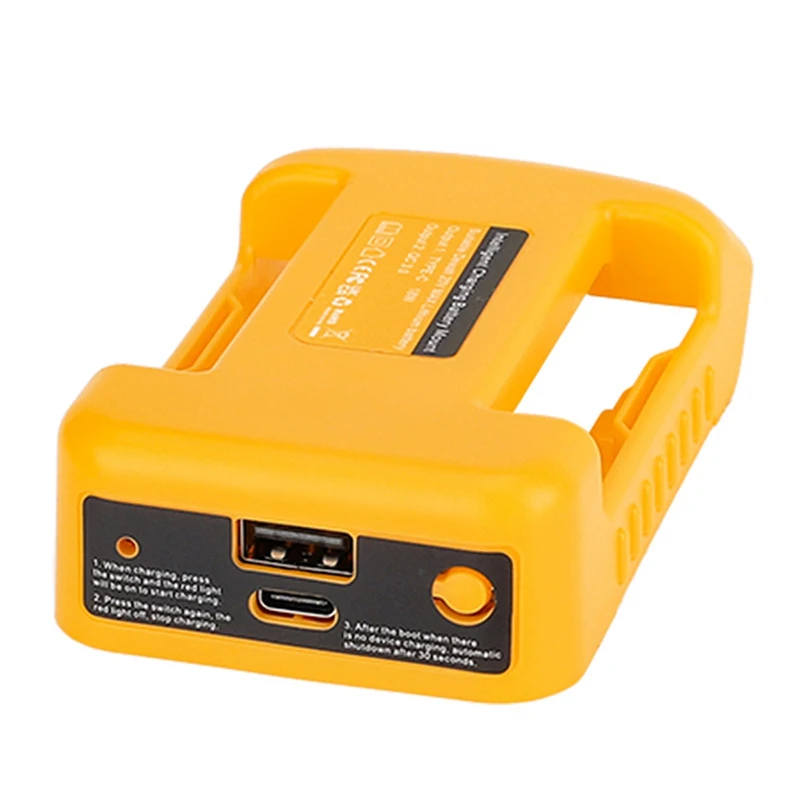 

Держатель для аккумуляторов Dewalt USB Type-C зарядное устройство