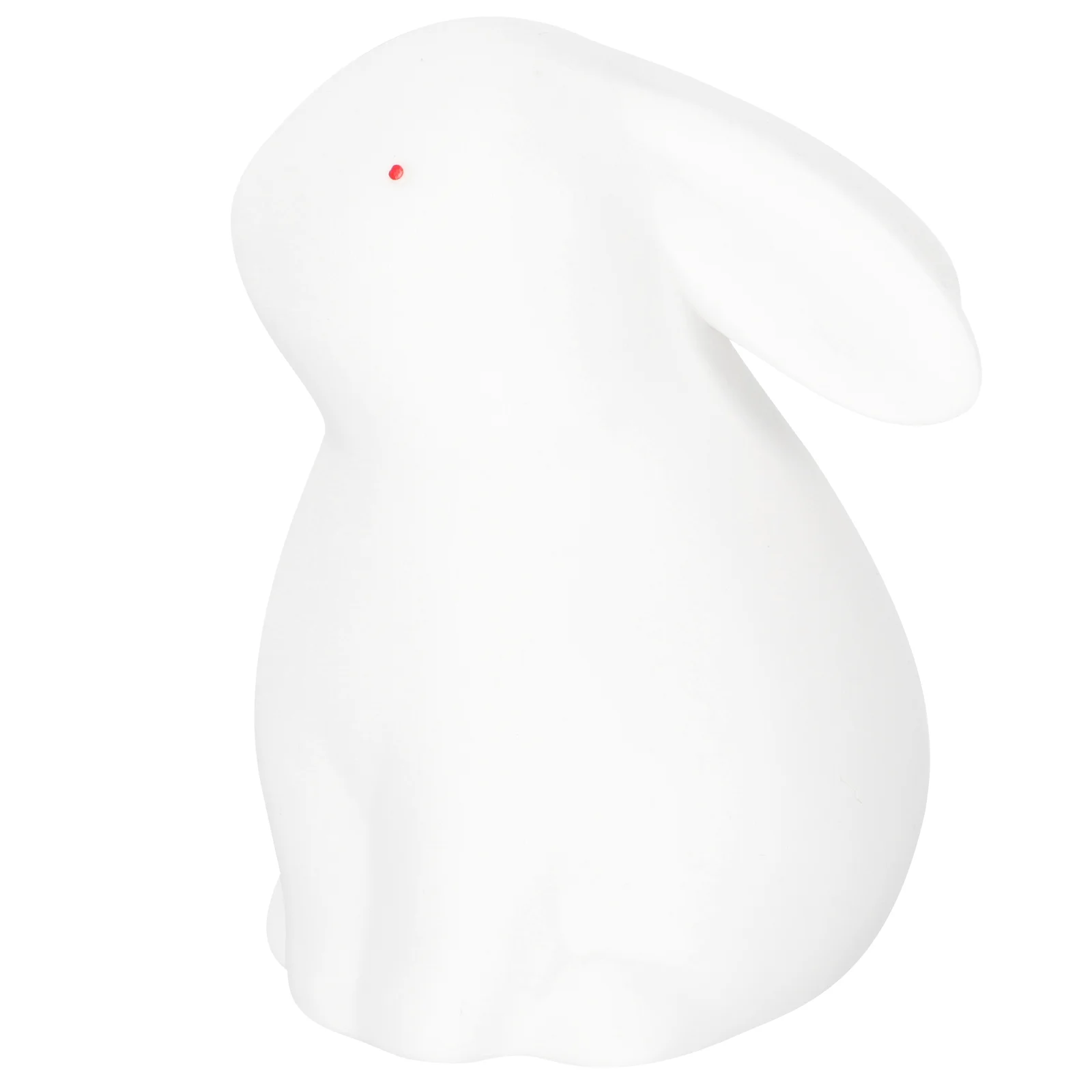 

Bunny Figurine Ceramic Rabbit Pet Bunnies White Ornaments Tea Figurines Desk