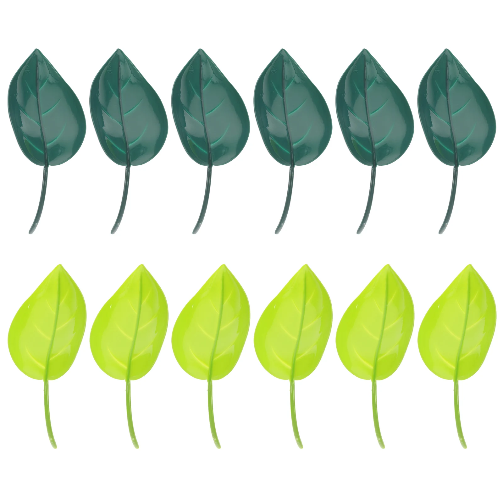 

12pcs Lazy Potted Plant Diversion Watering Funnel Leaf-Shaped Watering Tool Water Flower Watering Device Plants Flower Drip