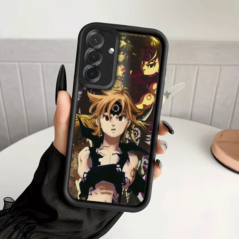 Фото Противоударный чехол для телефона Seven D-Deadlys Sins Meliodas для Samsung A13 A14 A15 A16 A17 A33 A34 A35 A36 A37 A53 A54 A55 A56 A57 A23 №5