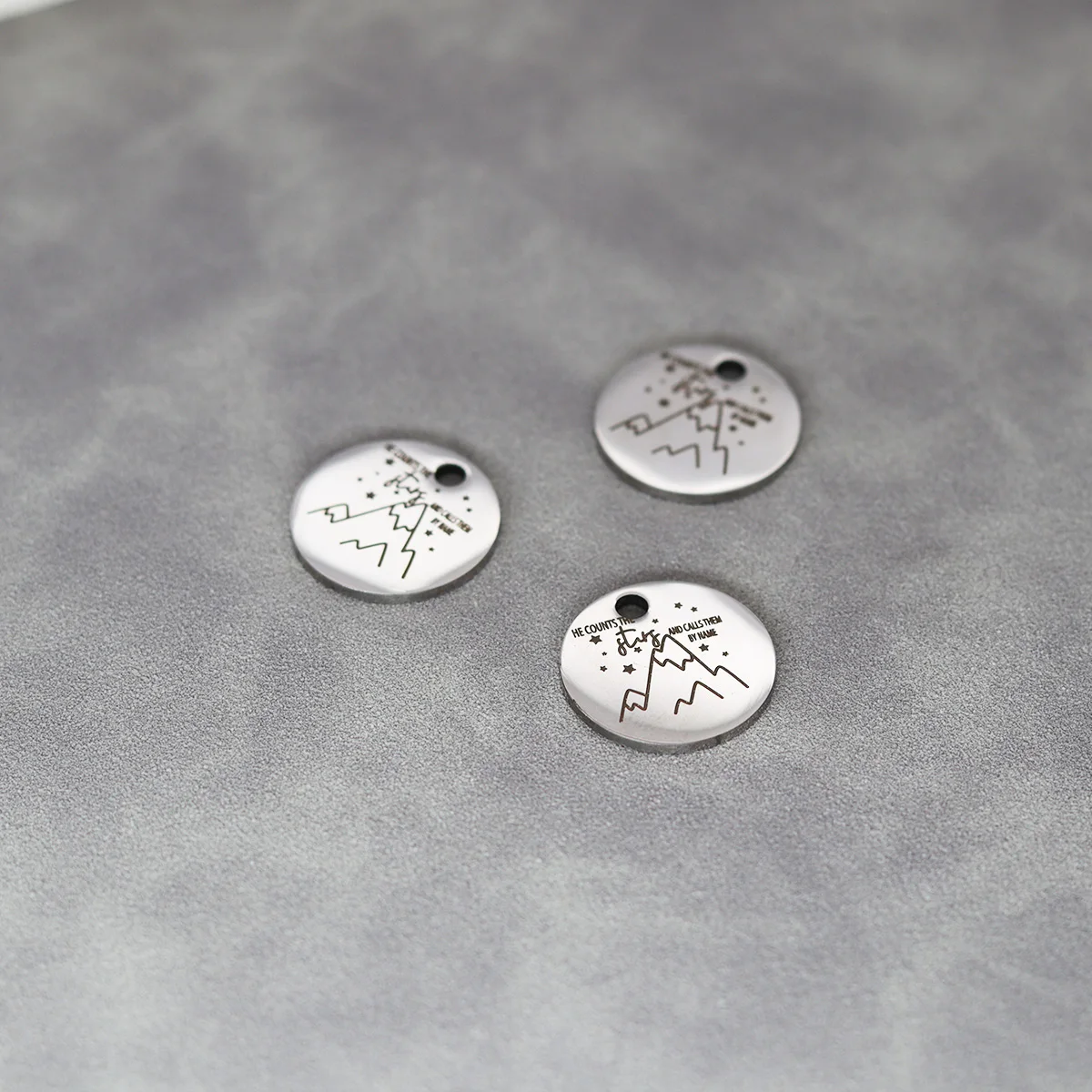 3 шт./партия подвески из нержавеющей стали для изготовления ювелирных изделий