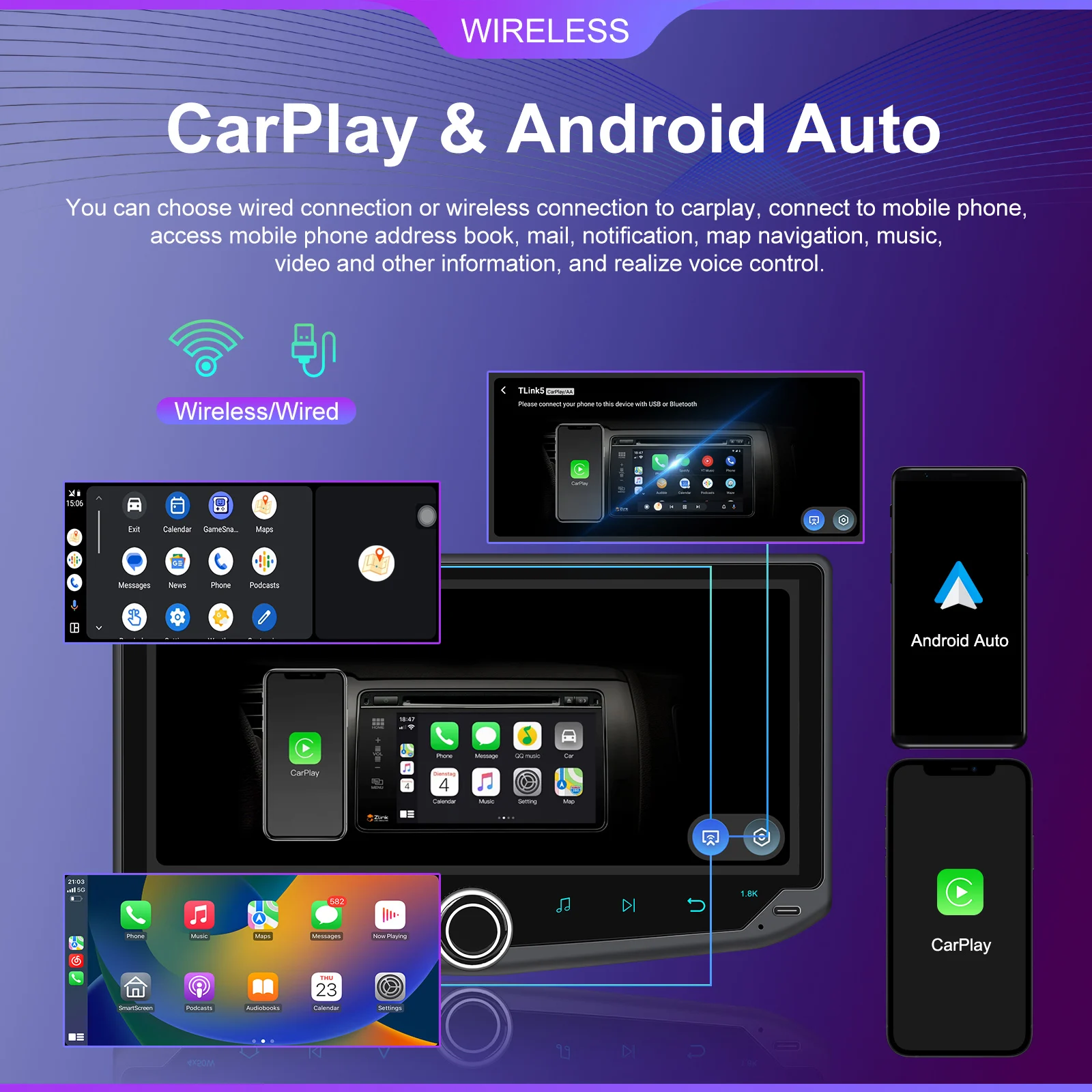 Магнитный автомобильный мультимедийный плеер Podofo магнитный держатель для