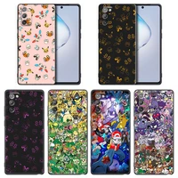 pokemon pikachu family anime phone case for samsung a91 a73 a72 a71 a53 a52 a7 m62 m22 m30s m31s m33 m52 f23 f41 f42 5g 4g case