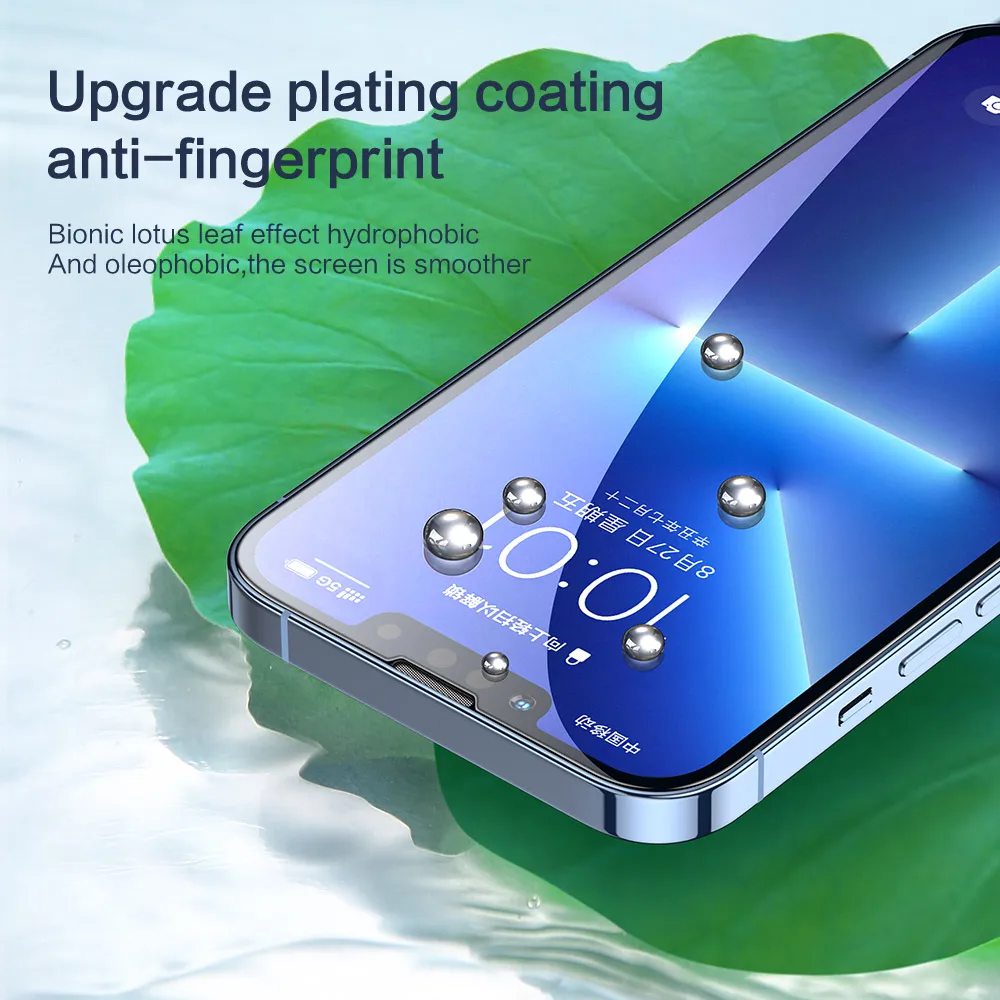 SmartDevil Tempered Glass Screen Protector For iPhone 13 Pro Max Full Cover Glass For iPhone 13 mini HD Anti Blue Light