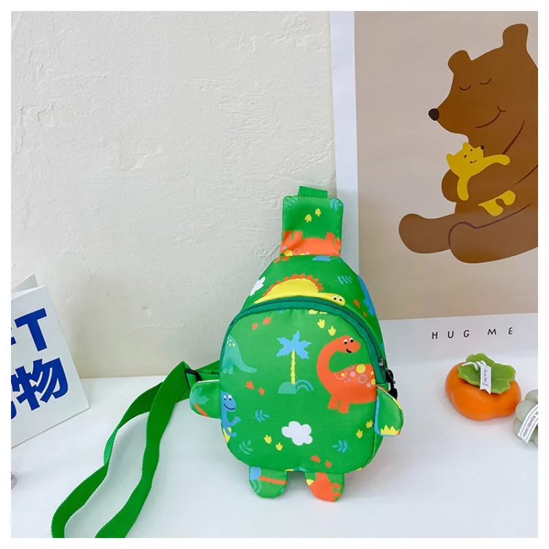 Детская нагрудная сумка с мультяшным принтом оксфордские сумки через плечо