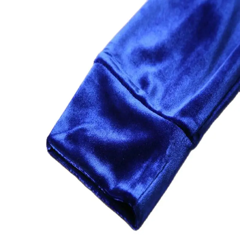 Весенне-осенний Женский бархатный брендовый Бархатный спортивный костюм из