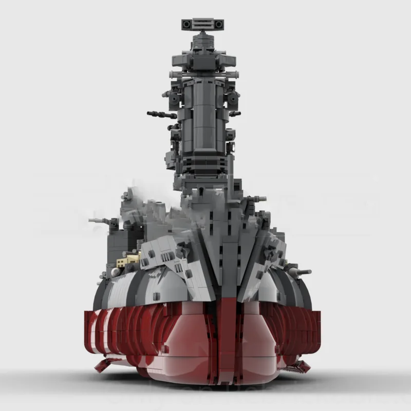 Модель военного корабля MOC: Модульные строительные блоки, модель корабля Нагато, технологические блоки, рождественский подарок, игрушка для самостоятельной сборки, конструктор. (art.: 3920db62ef23b) - 3920db62ef23b
