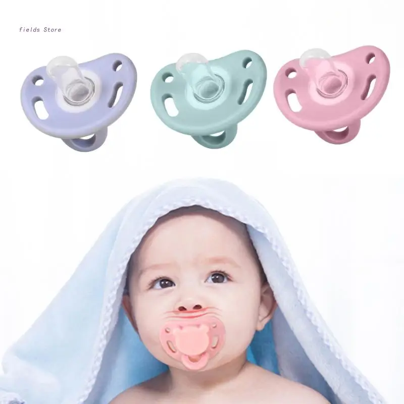 

Детская силиконовая соска и соска, набор для новорожденных, соска для прорезывания зубов, Успокаивающая игрушка, безопасный продукт для ухо...