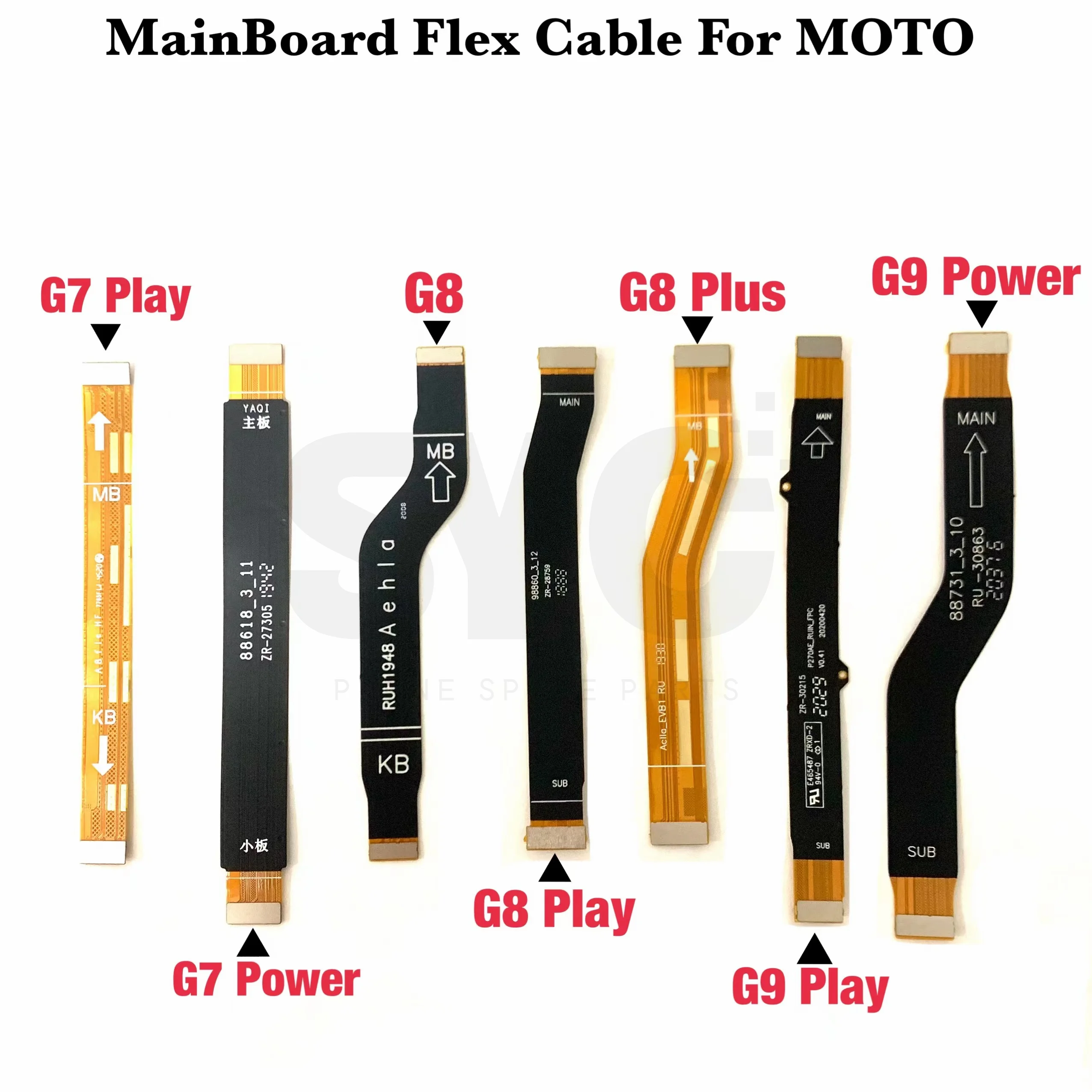 

1Pcs Motherboard Main Board Connector Flex Cable For Motorola Moto G7 G8 G9 Play Plus Power One Macro