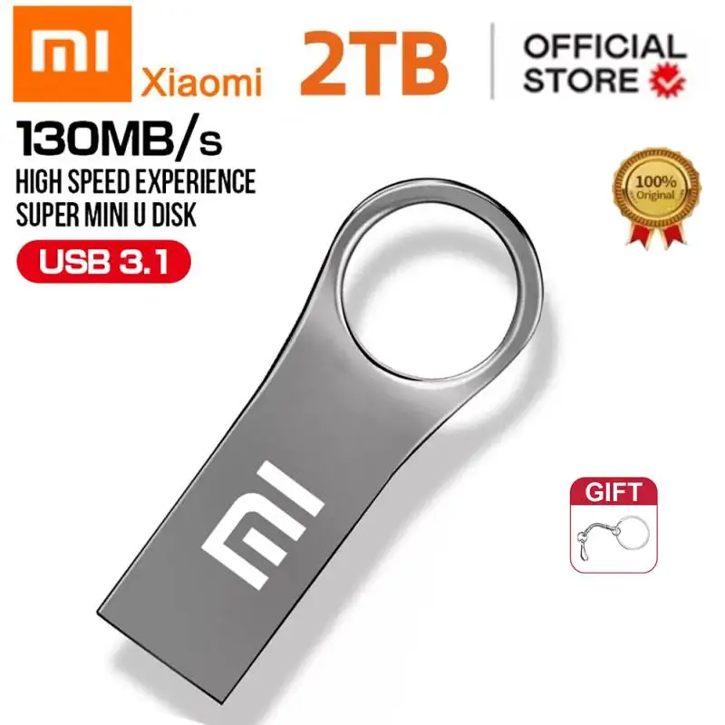 Флэш-накопители Xiaomi MIJIA 2 ТБ 1TB USB 3 0 новые высокоскоростные переносные