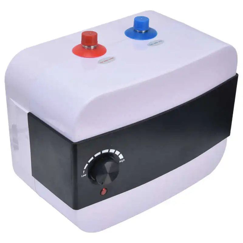 

Chauffe eau Electrique Storage Tank Water Heaters 6L Capacity 1500W Knob Temperature Control IPX4 Waterproof Mini Heating Tool