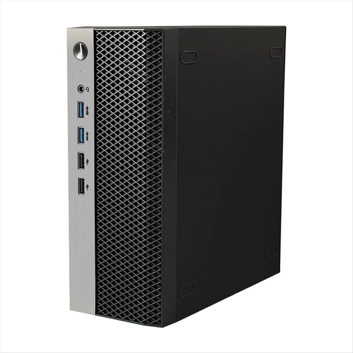 Фото Корпус компьютера SWXF Mini ITX Корпус HTPC с поддержкой 4XUSB Блок питания 1U, совместимый с материнской платой MINI-ITX №3