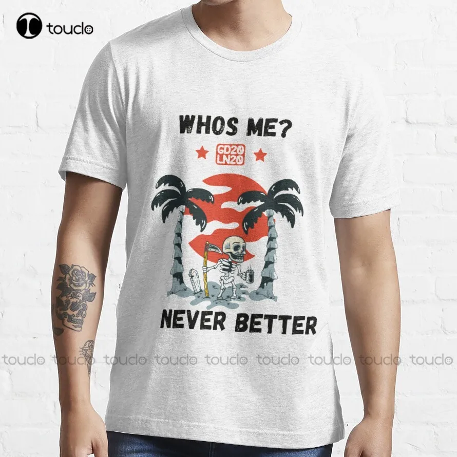 

Что мне Футболка На Хэллоуин с надписью «Never Better Skeleton»