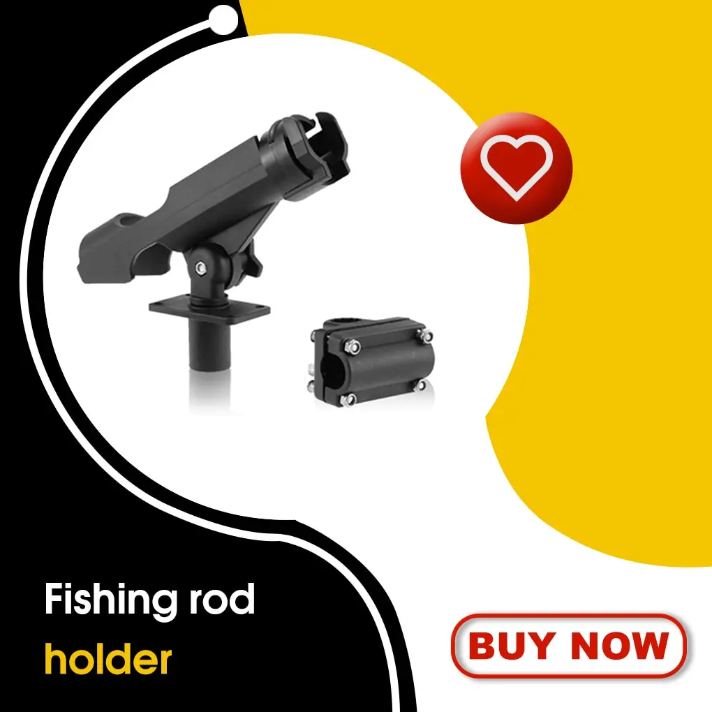 

Plastic Fishing Pole Holder Adjustable Rail Bracket Canoe Quick Setting Support Cleat Universal Boat Outdoor Accessories