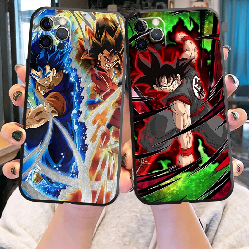 

Japanese Anime Dragon Ball Phone Case For iPhone X XS XR XS Max 11 11 Pro 12 12 Pro Max For iPhone 12 13 Mini Carcasa