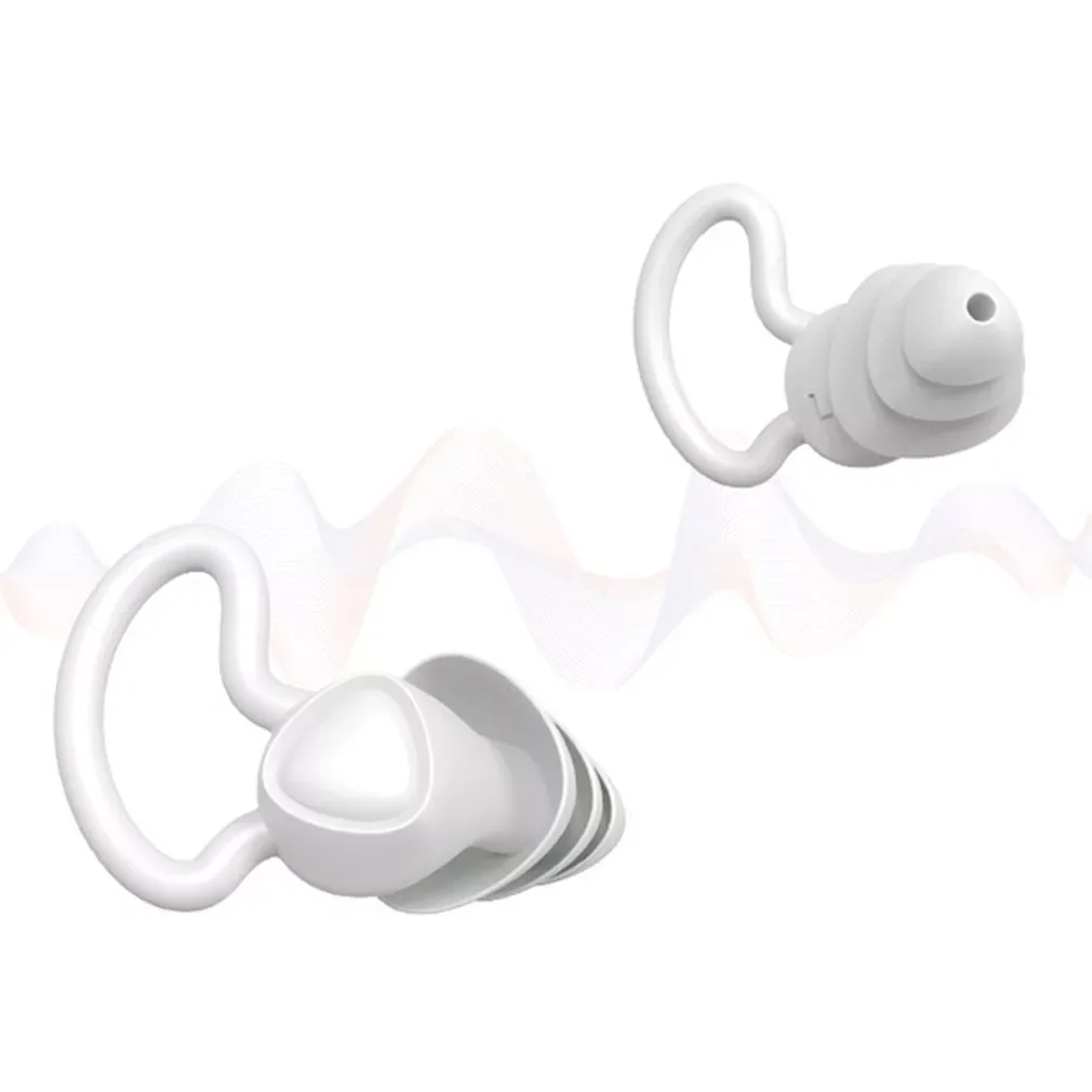 

Pairs/Set Soft Silicone Earplugs Professional Snore-Proof Sleep Ear Plugs No Cords Comfort Soft Foam Ear Plugs