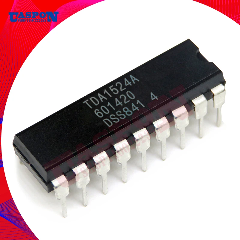 5pcs DIP-18 TDA1524A TDA1524 1524A DIP18 TDA1517P YD1517P TDA1517 TDA3810 A3810 DIP 18 |