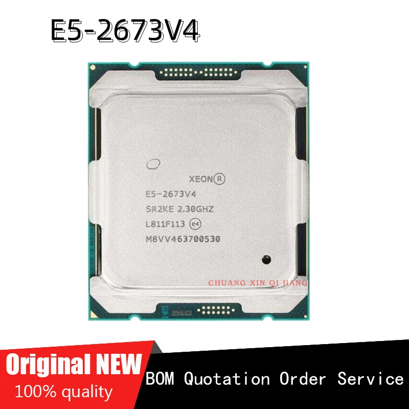 

FOR E5-2673V4 E5 2673 V4 SR2KE 20-cores 2.30GHZ 50MB 14nm LGA2011-3 CPU