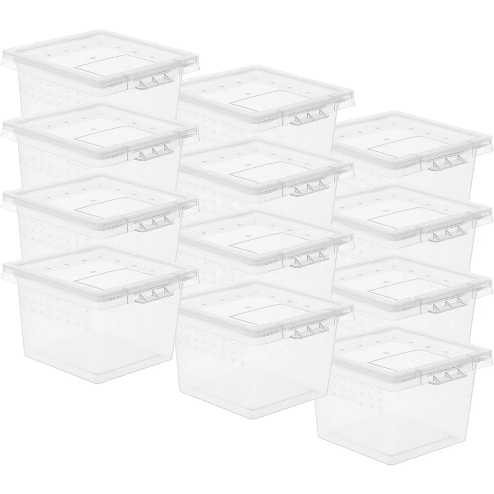 20 шт. коробка для кормления домашних животных паук террариум маленькая клетка