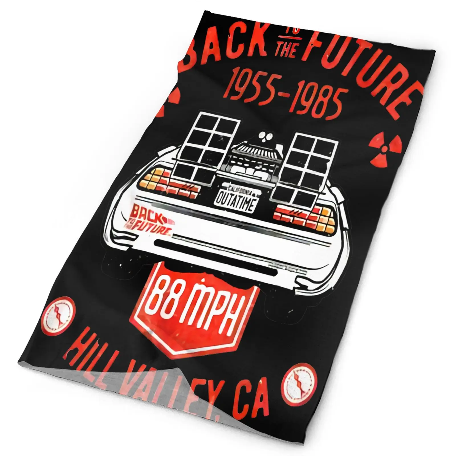 

Back To The Future Dmc Back Men's Bandana Hunting Anime Scarf Tactical Equipment Running Accessories Hunting Mask Tactic Scarf