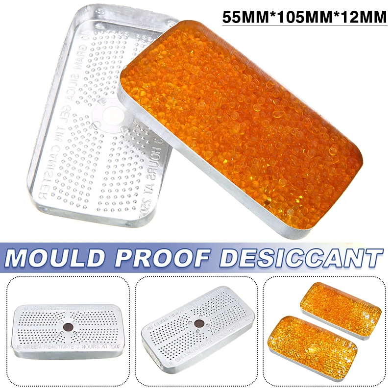 

40g Portable Household Orange Silica Gel Absorber Dry-Packs Desiccant Canister Dehumidifier With Silica Desiccant