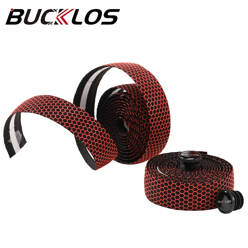 

BUCKLOS Road Bike Drop Bar Tape Non-slip Comfortable Bicycle Handlebar Tapes Soft PU+EVA Bicycle Tapes Cycling Accessories