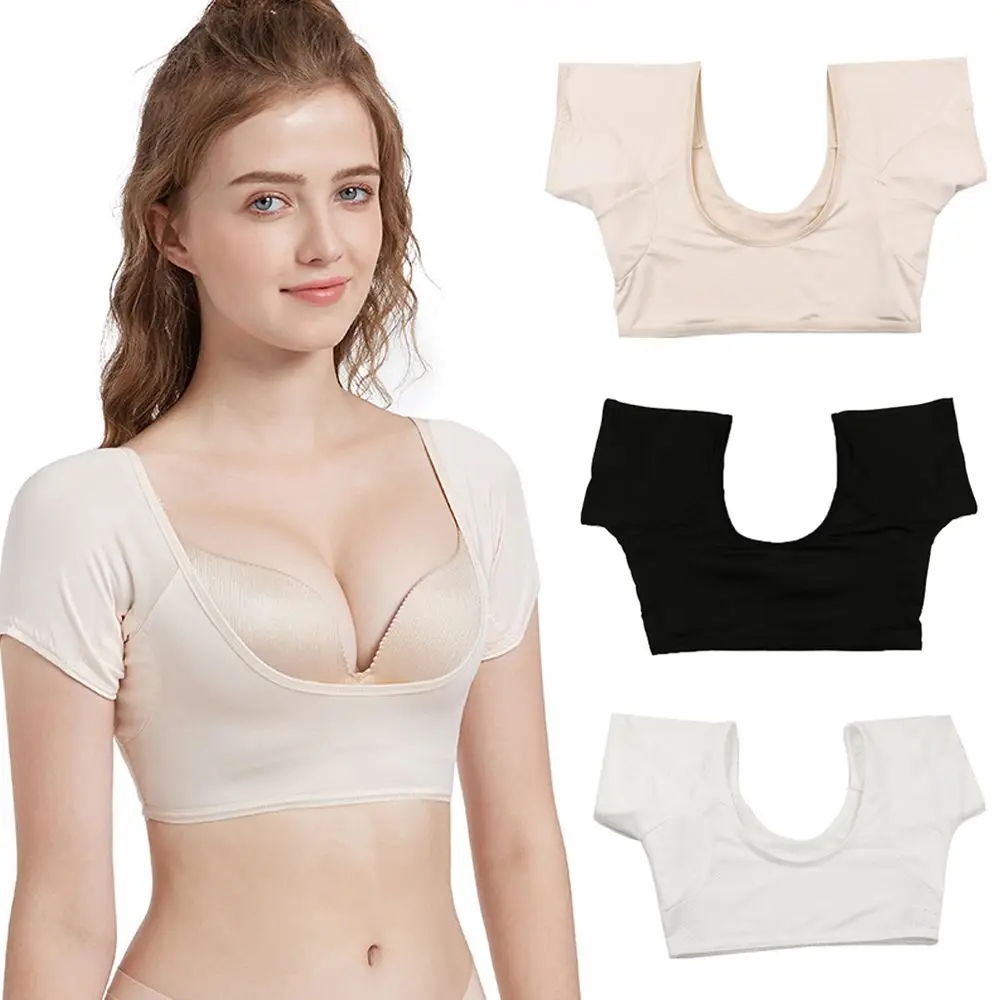 Высококачественная женская футболка прокладка от пота многоразовая повязка