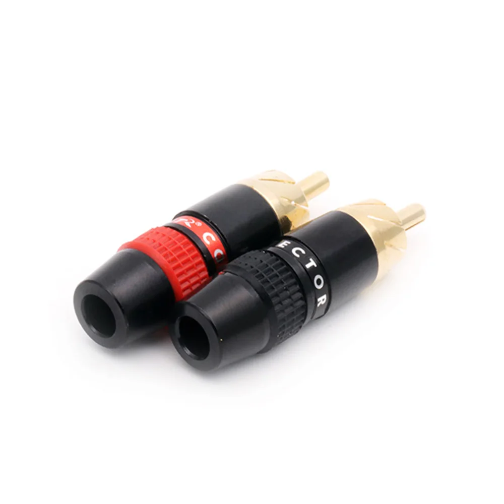 4 шт. аудиоразъем RCA с 3 2 на 6 5 мм Hi-Fi стереоразъем для усилителей телевизоров ПК