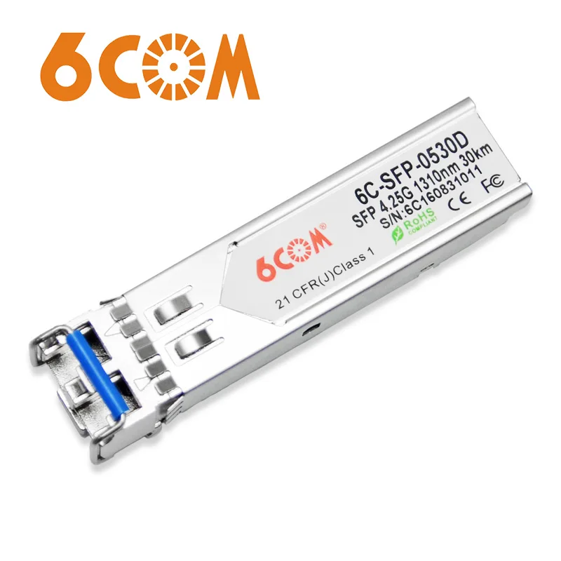 

SFP Transceiver 4.25G 1310nm SMF 30Km 6COM 6C-SFP-0530D sfp module
