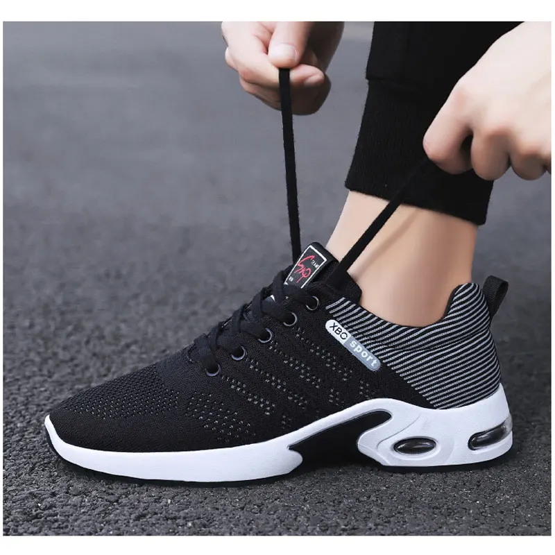 Men's Sneakers Fashion Non-Slip Comfortable Breathable Sport Running Shoes Trend Outdoor Sports Lightweight Sneakers Size 39-45