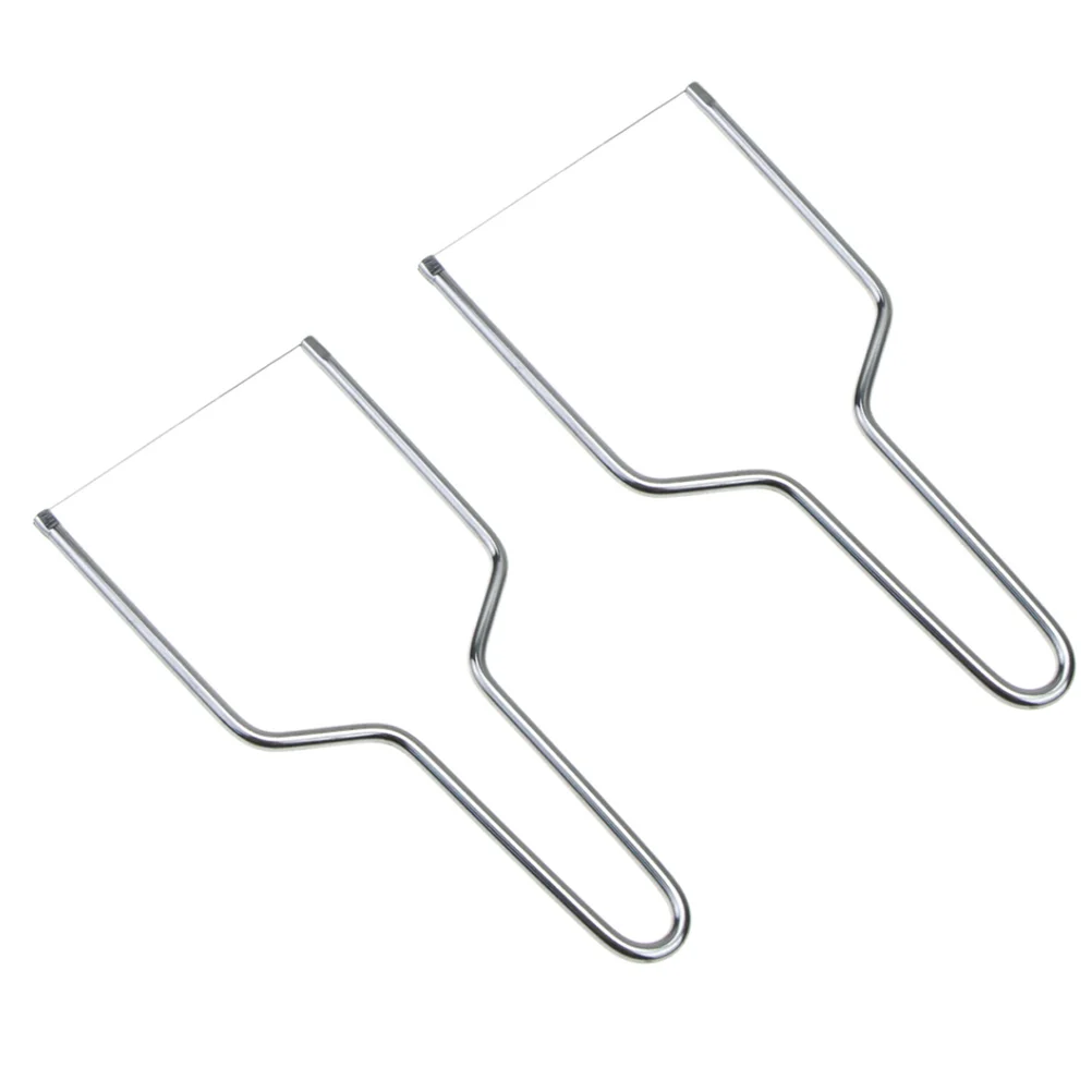 

5 Pcs Cheese String Metal Cheese Slicer Wire Cheese Slicer Cheese Wire Hard Cheese Making Kit Block Cheese Slicer
