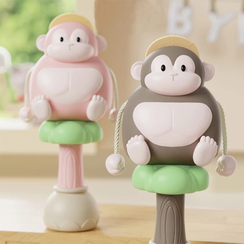

Montessori Rattles Baby Toys 0 12 Months Cartoon Animal Baby Rattle Toys Newborn Mobile Drum Bell Infant Hand Grasp Rattle