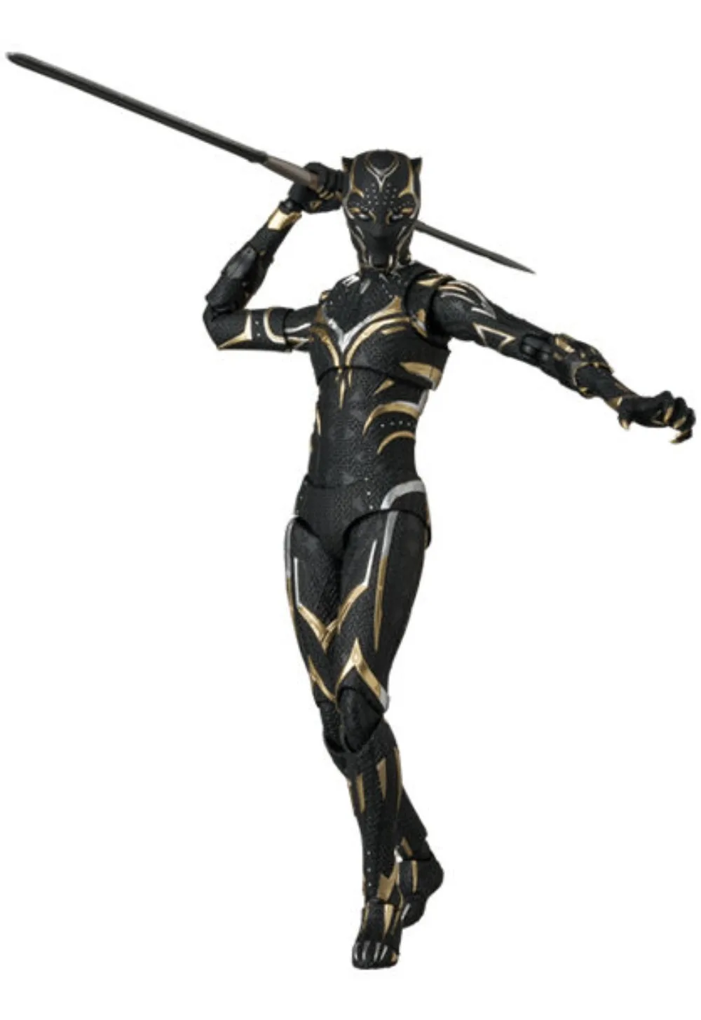 Фото 【JM】100% Оригинальная коллекционная фигурка Medicom Toy Mafex (№275) Black Panther: Wakanda Forever Black Panther (Шури) в наличии №4