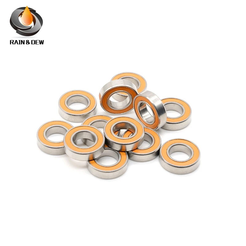 1Pcs S6701 2RS CB ABEC7 12X18X4 mm 6701 Stainless steel hybrid ceramic ball bearing Without Grease Fast Turning