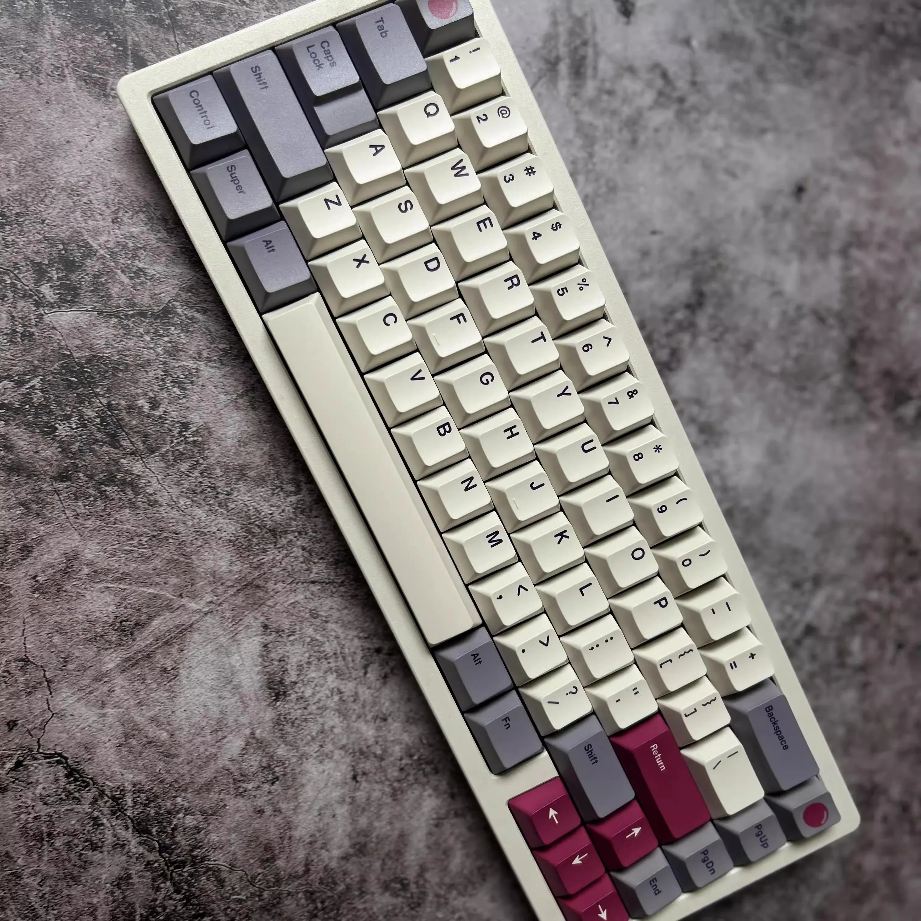 Колпачки для клавиш GMK DMG колпачки с сублимационной печатью вишневым профилем