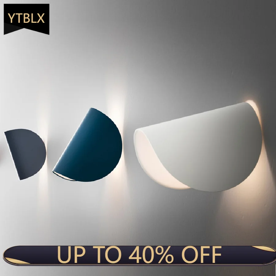 

Modern Creative Rotatable Wall Light Indoor Decor Led Colorful Bedside New Sconce For Living Room Study Bedroom Aisle Stair Loft