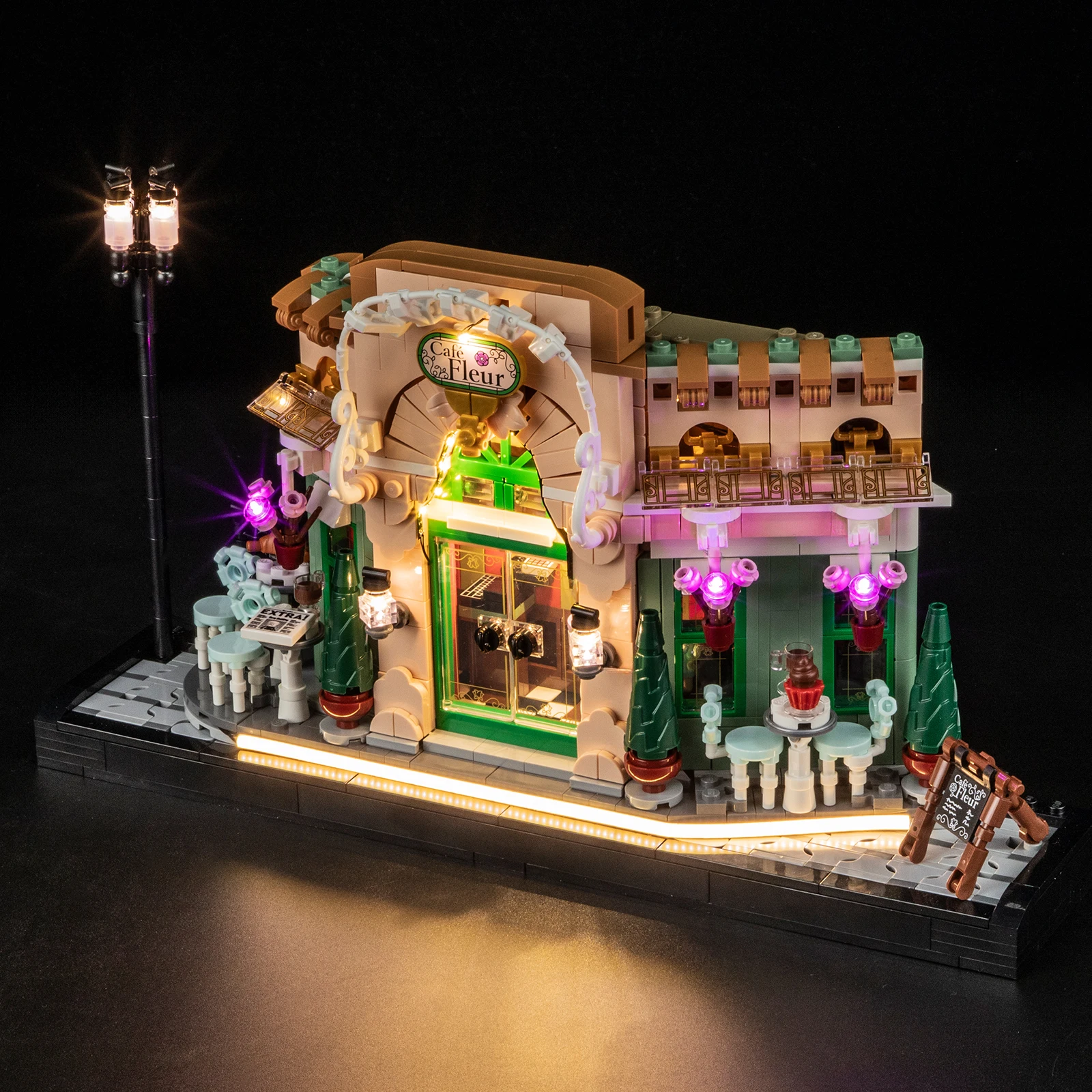 Светодиодный светильник HPROSPER 5 В (без модели) для LEGO French Café 10362 Light Up Your Building Blocks