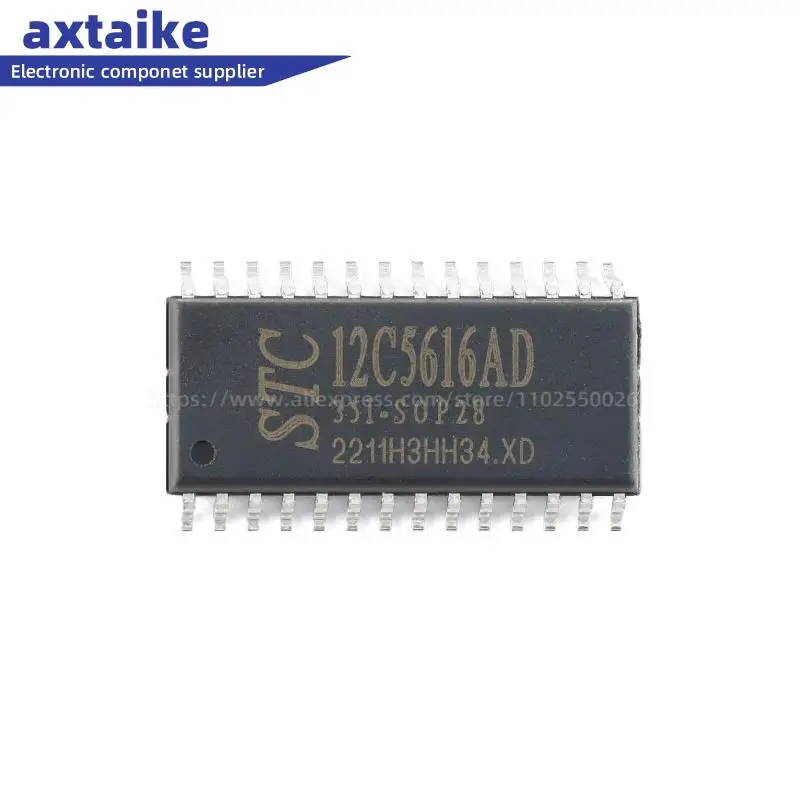 

New Original STC STC12C5616AD STC12C5616AD-35I-SOP28 1T 8051 Microprocessor Microcontroller MCU IC Chip